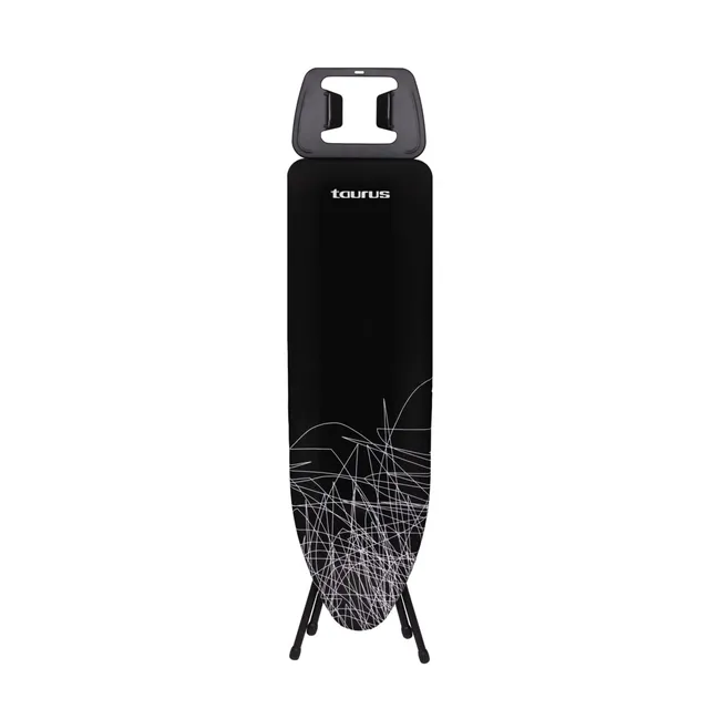 taurus-argenta-black-tabla-de-planchar-plegable-110x32-cm-con-altura-regulable-h image 1