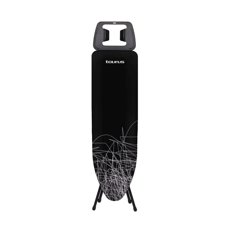 taurus-argenta-black-tabla-de-planchar-plegable-110x32-cm-con-altura-regulable-h image 1