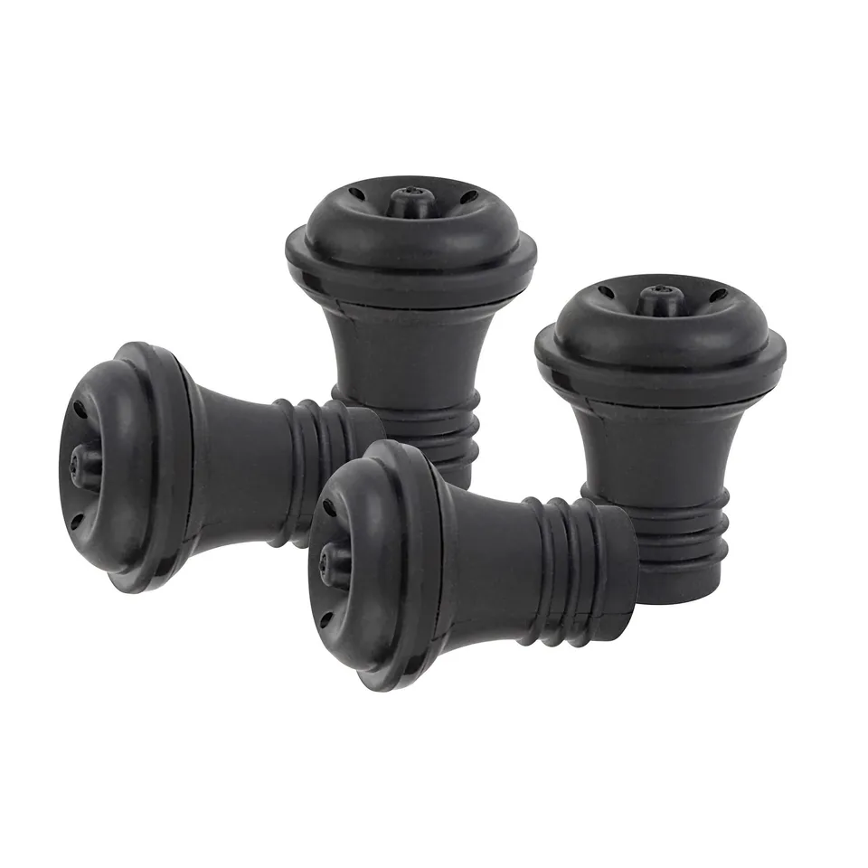 jata-hvin2215-set-de-4-tapones-de-vac-o-de-silicona-para-vino-reutilizables-cier image 1