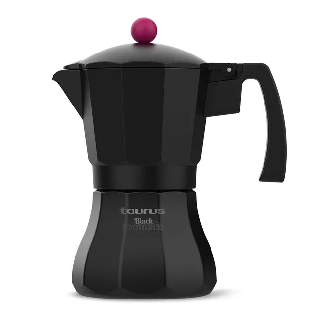 taurus-cafetera-italiana-12-tazas-de-aluminio-con-v-lvula-de-seguridad-y-base-y- image 1