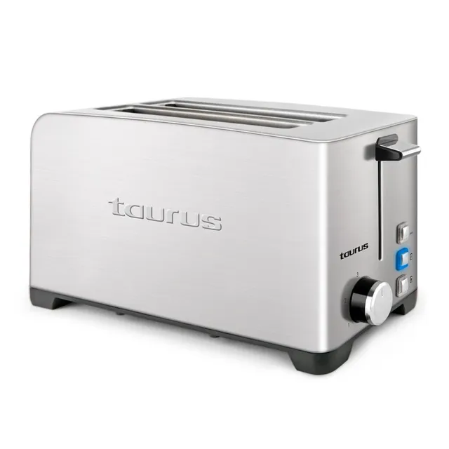 taurus-mytoast-duplo-legend-tostador-de-1400-w-con-2-ranuras-extralargas-de-40-m image 1