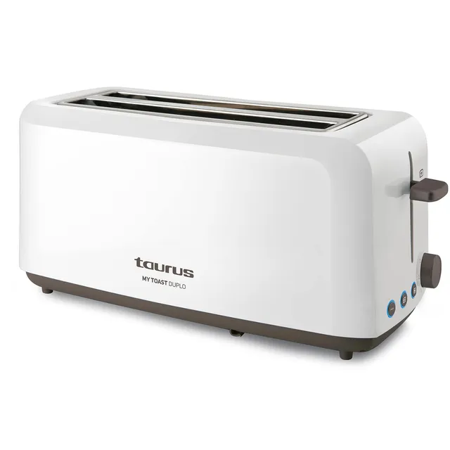 taurus-my-toast-duplo-tostadora-1450w-con-doble-ranura-larga-y-ancha-6-niveles-d image 1