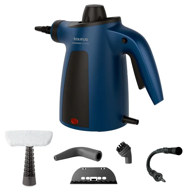 taurus-rapidissimo-clean-pro-limpiador-a-vapor-1050-w-presi-n-3-5-bares-45-g-min image 1
