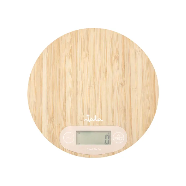 jata-hogar-hbal1110-b-scula-de-cocina-digital-de-bamb-natural-5-kg-de-capacidad- image 1