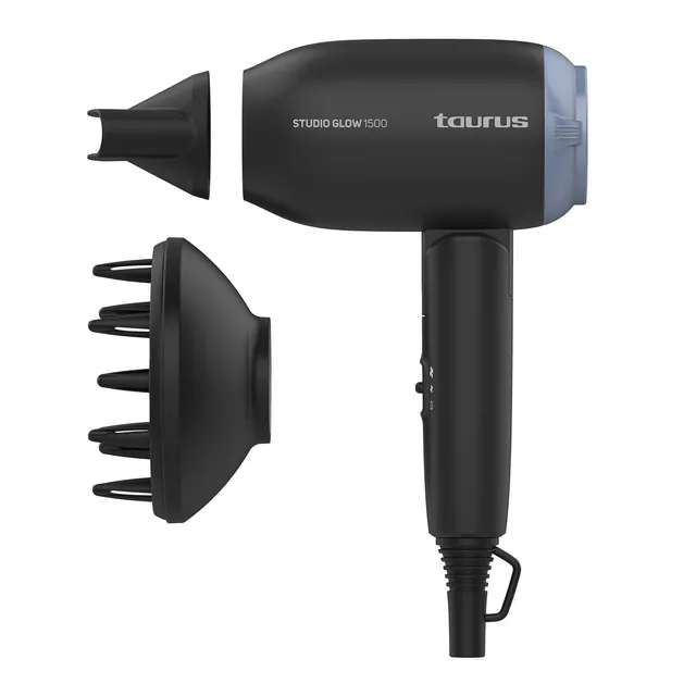 taurus-studio-glow-1500-secador-de-pelo-de-viaje-plegable-bivoltaje-110-240-v-14 image 1