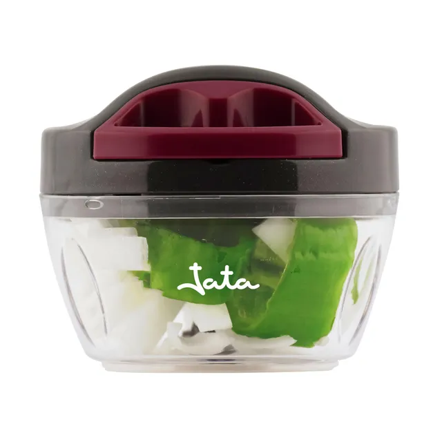 jata-hogar-ac57-picadora-manual-de-alimentos-400-ml-sin-electricidad-con-cuchill image 1