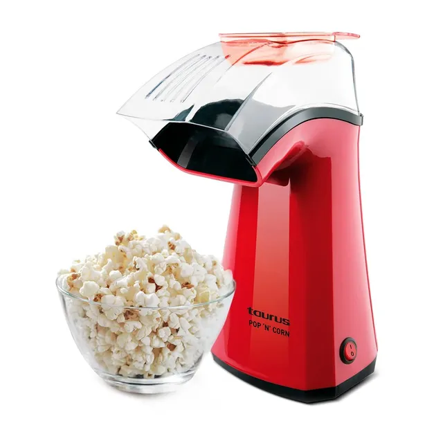 taurus-pop-n-corn-palomitero-el-ctrico-de-aire-caliente-sin-aceite-1100w-con-tap image 1