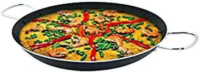 jata-hogar-p38-paellera-antiadherente-de-38-cm-para-8-raciones-fondo-full-induct image 1