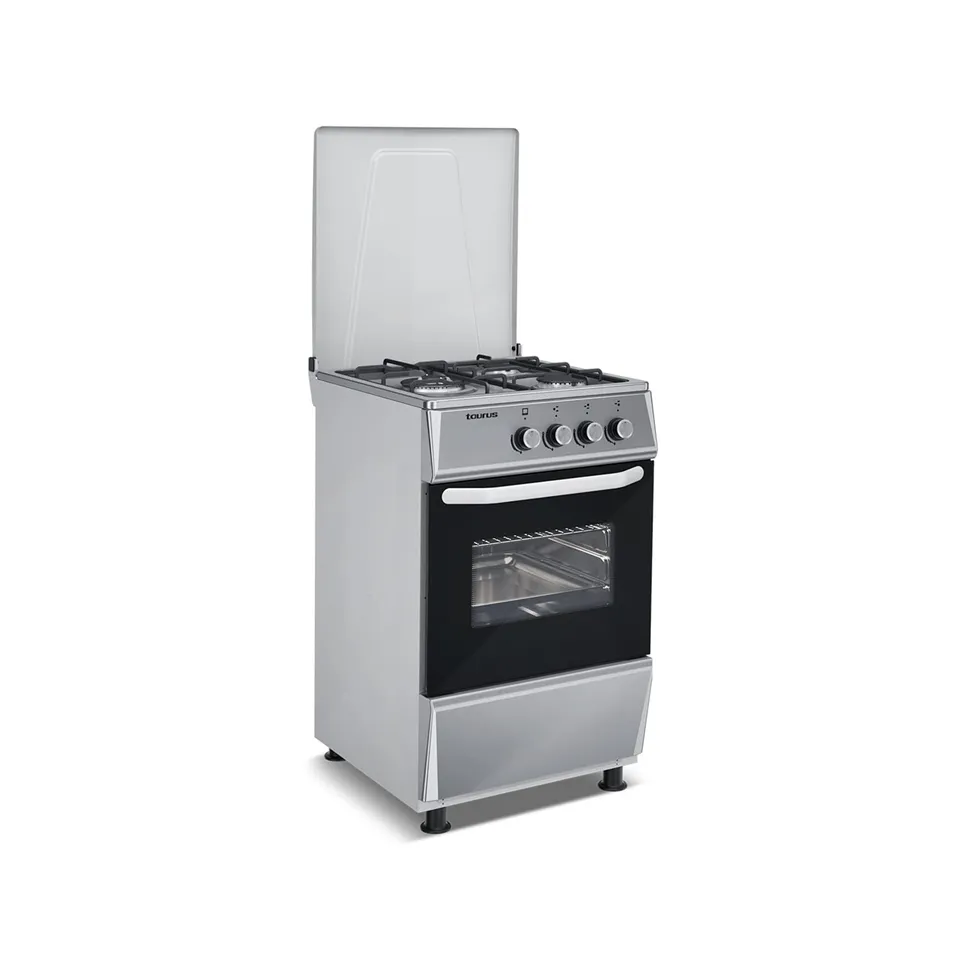 taurus-cig3fixm-cocina-de-gas-butano-independiente-con-horno-3-quemadores-9400w- image 1