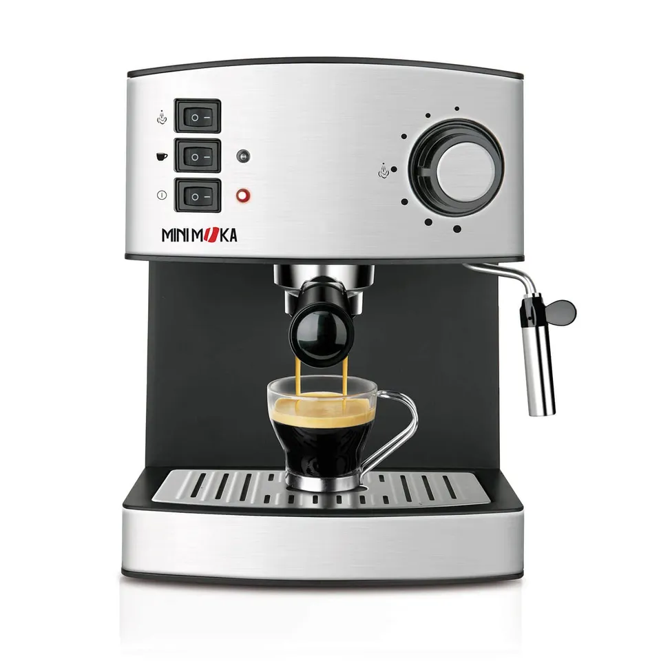 taurus-minimoka-cafetera-espresso-15-bares-con-2-cacillos-vaporizador-filtro-ext image 1