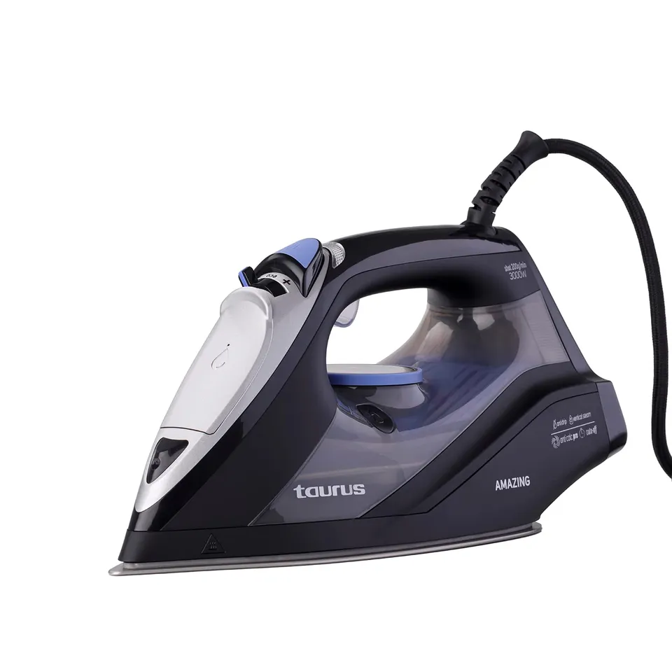 taurus-amazing-plancha-de-vapor-3000w-con-golpe-de-vapor-200g-y-suela-anodizada image 1