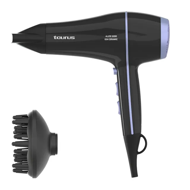 taurus-secador-de-pelo-2200w-secador-i-nico-y-cer-mico-con-difusor-concentrador- image 1
