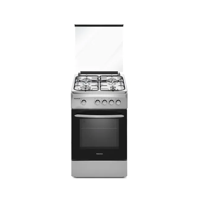 taurus-cig4fixm-cocina-de-gas-butano-independiente-4-quemadores-horno-de-gas-55l image 1