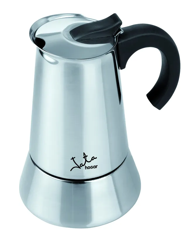 jata-cax106-cafetera-italiana-inducci-n-6-tazas-cuerpo-acero-inoxidable-pulido-e image 1