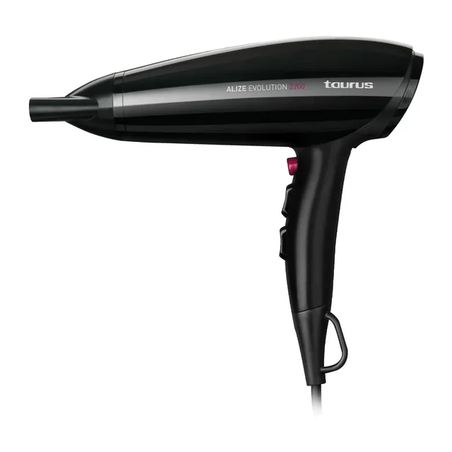 taurus-alize-evolution-secador-de-pelo-2200-w-con-concentrador-negro image 1