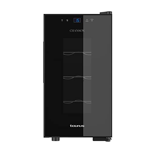 taurus-chanson-18-vinoteca-18-botellas-con-refrigeraci-n-por-compresor-doble-cri image 8