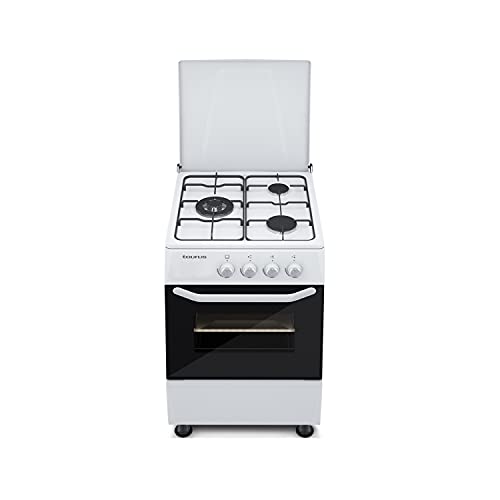 taurus-cig3fwhm-cocina-de-gas-butano-independiente-con-3-quemadores-horno-50-l-y image 5