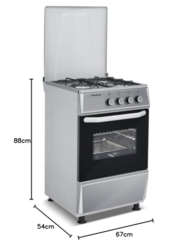 taurus-cig3fixm-cocina-de-gas-butano-independiente-con-horno-3-quemadores-9400w- image 6