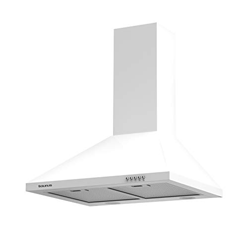 taurus-pr60whal-campana-extractora-decorativa-de-60-cm-blanco-brillante-650-m-h- image 7