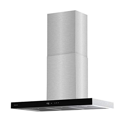 taurus-t90ixal-campana-extractora-decorativa-de-90-cm-en-acero-y-cristal-negro-6 image 6