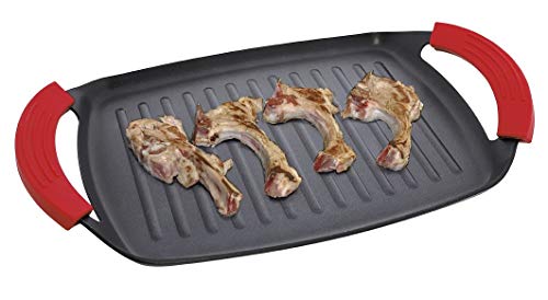 jata-hogar-gb36-bandeja-grill-de-aluminio-forjado-28-cm-con-fondo-de-inducci-n-t image 2