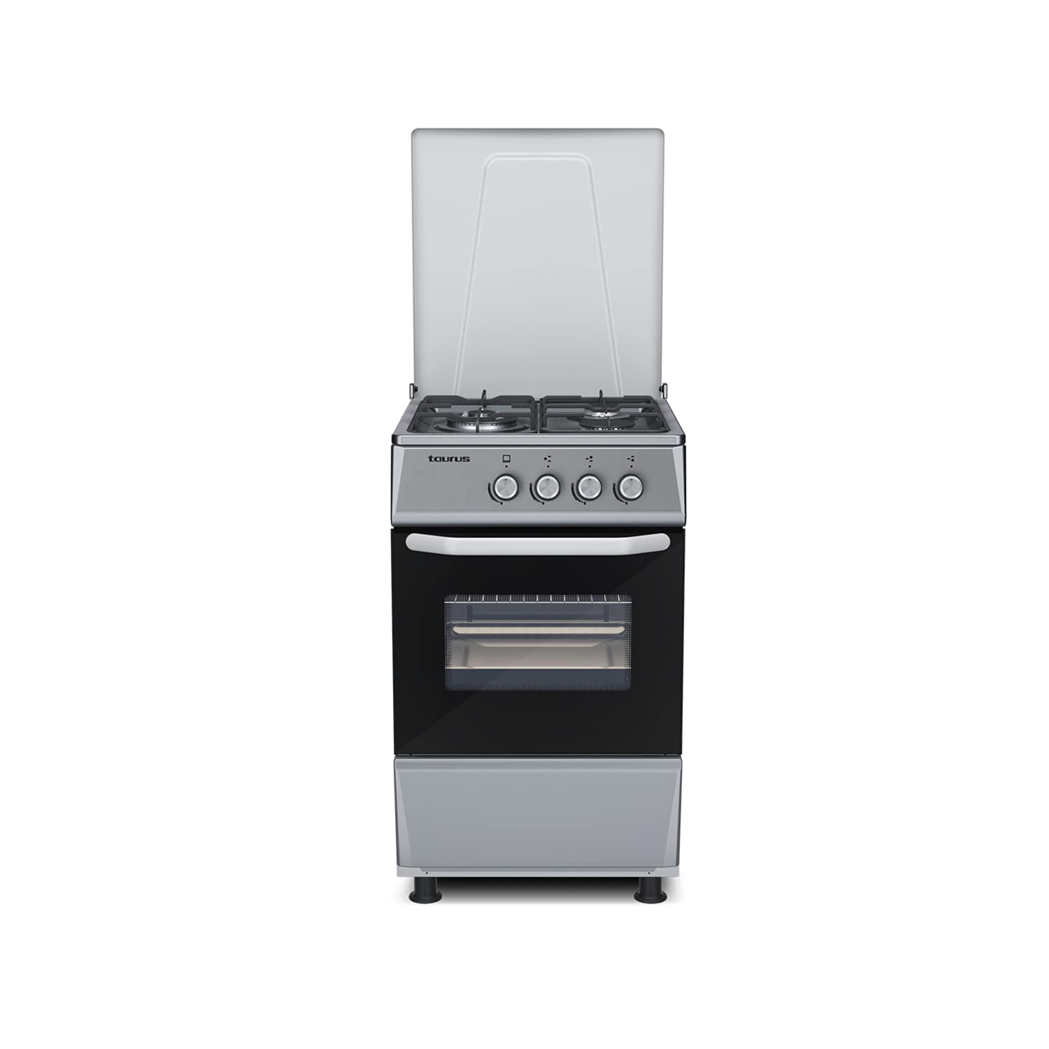 taurus-cig3fixm-cocina-de-gas-butano-independiente-con-horno-3-quemadores-9400w- image 2
