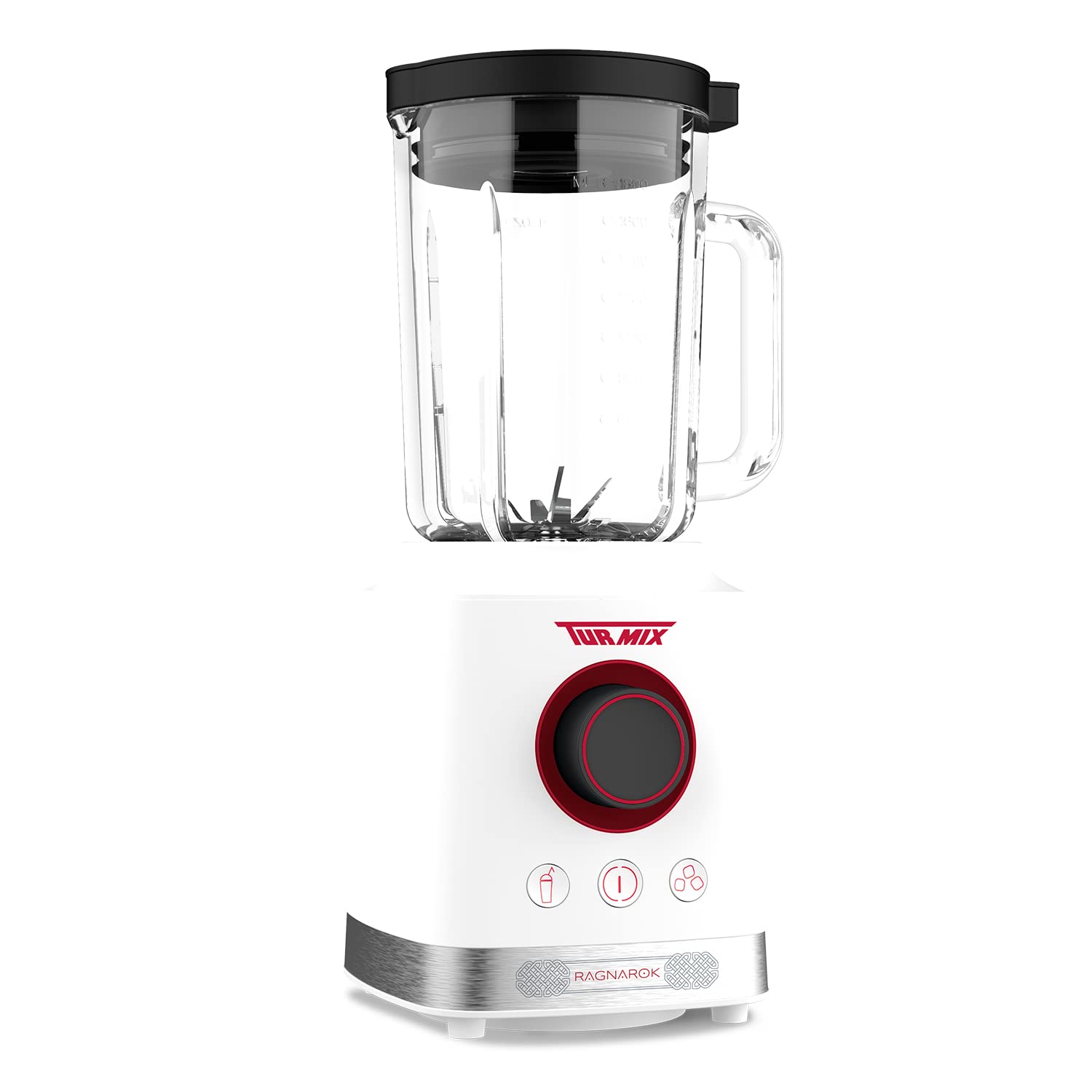 taurus-turmix-ragnarok-batidora-de-vaso-1800w-jarra-de-cristal-1-8-l-3-programas image 2
