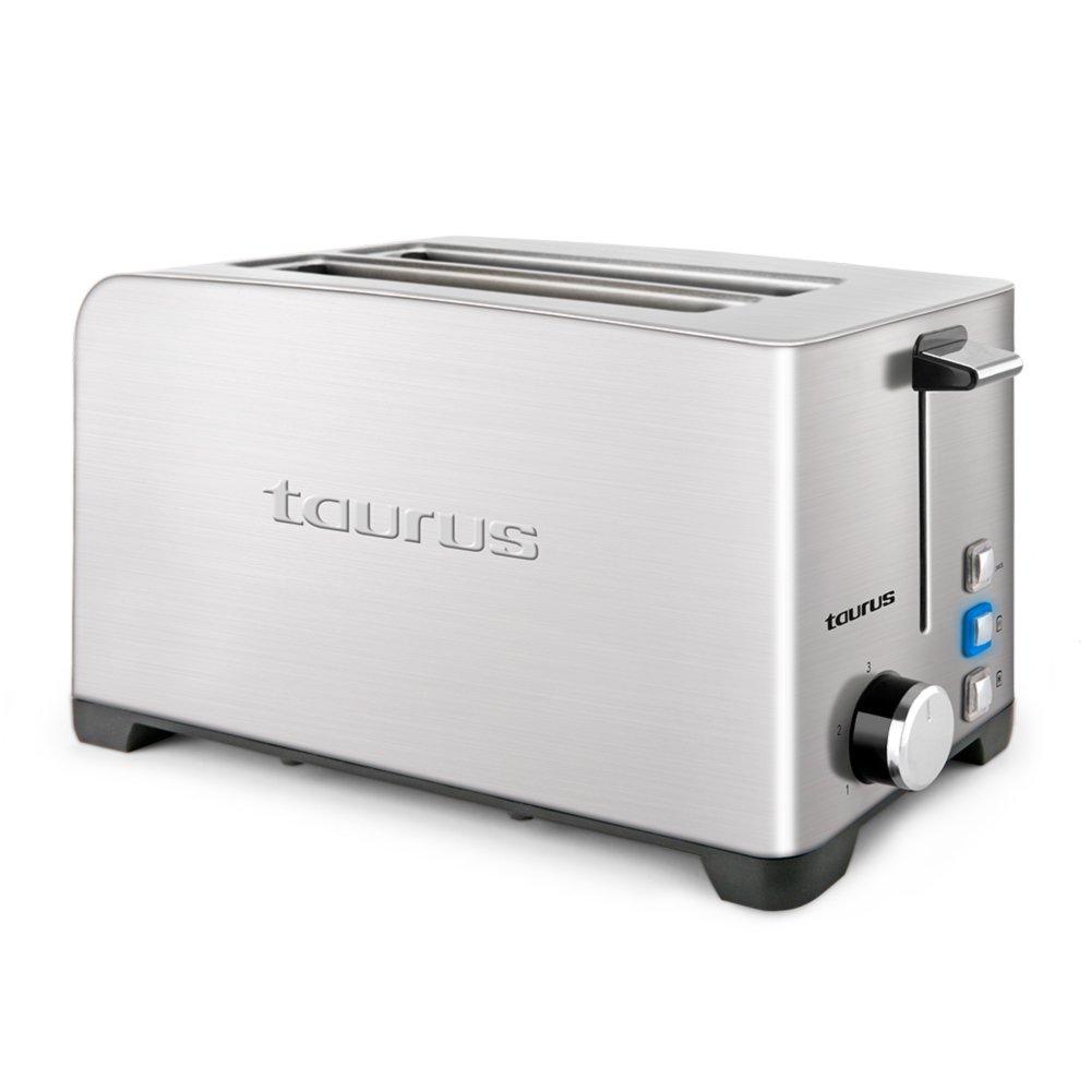 taurus-mytoast-duplo-legend-tostador-de-1400-w-con-2-ranuras-extralargas-de-40-m image 1