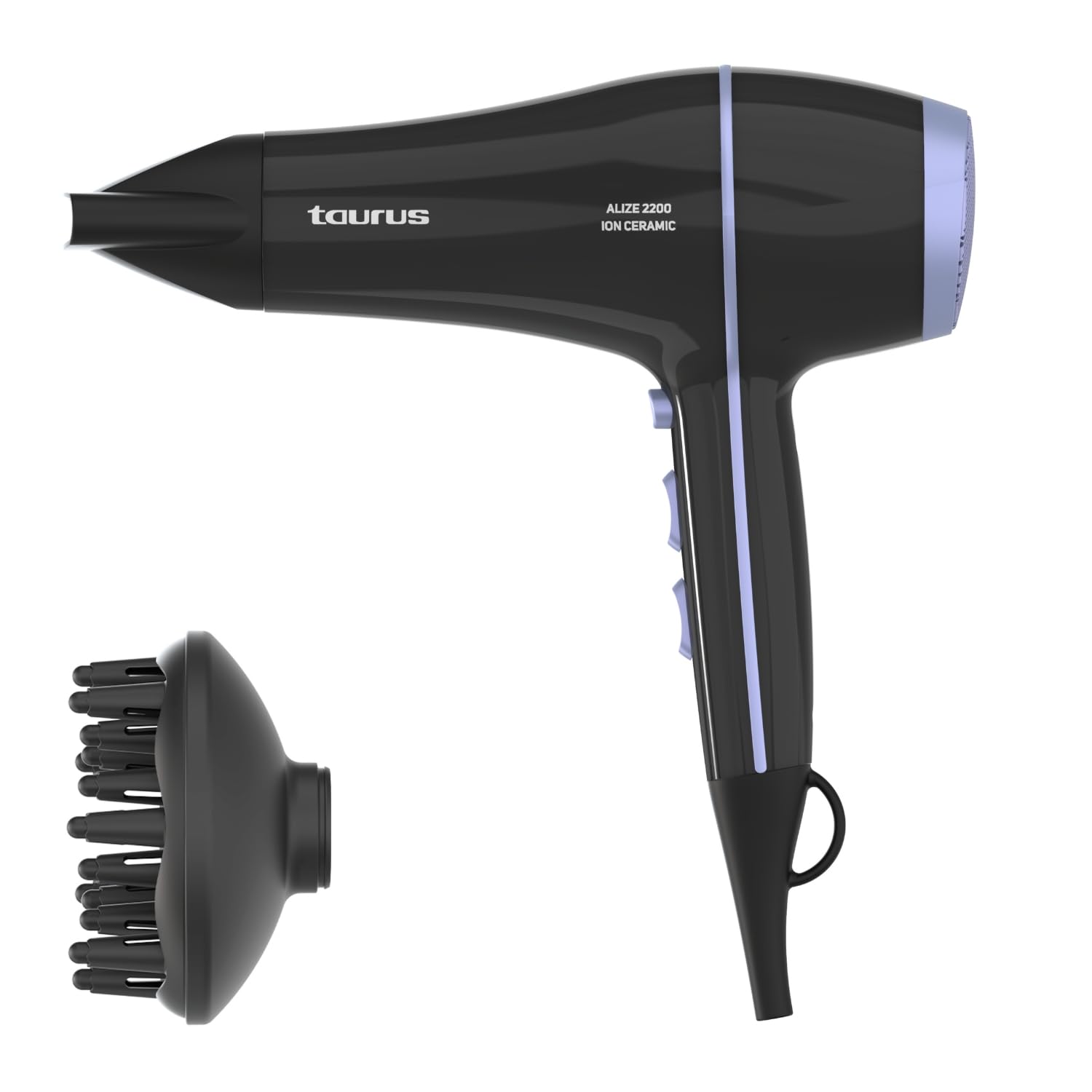 taurus-secador-de-pelo-2200w-secador-i-nico-y-cer-mico-con-difusor-concentrador- image 1