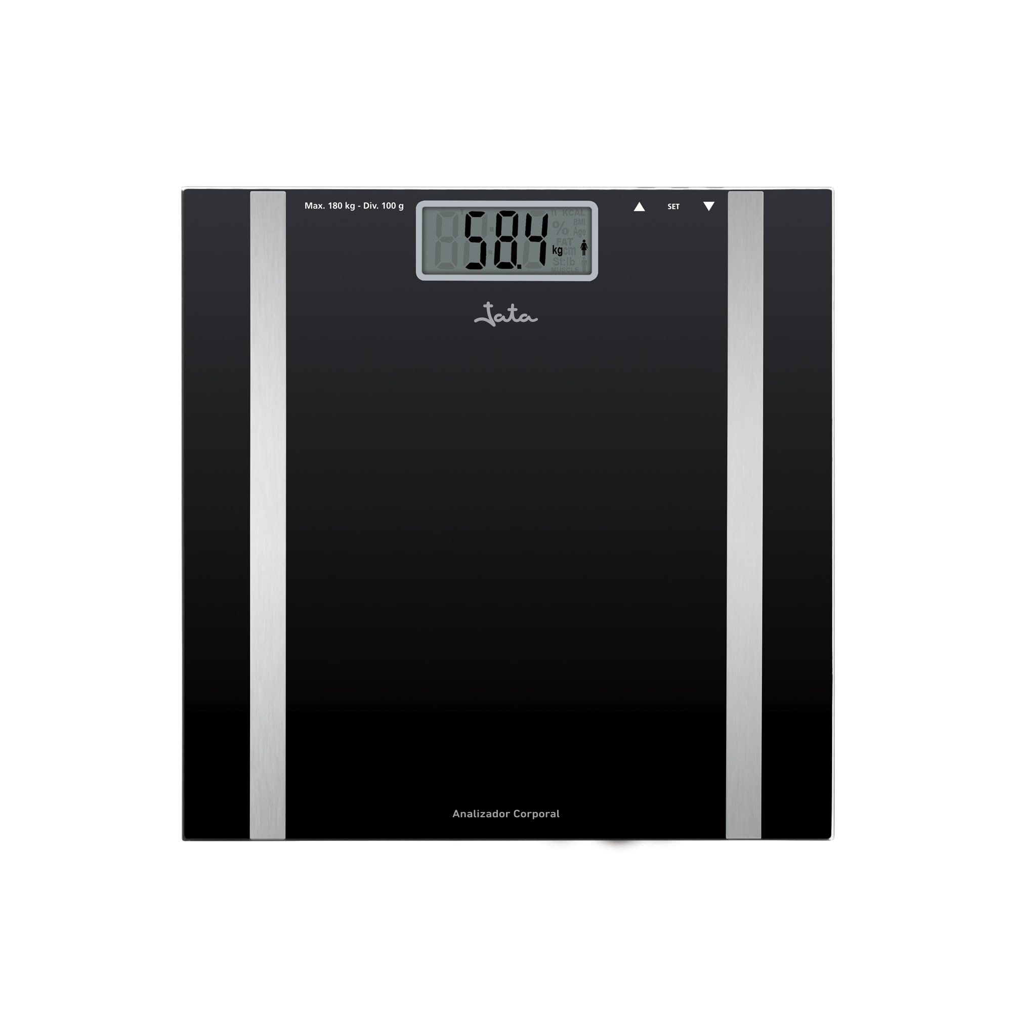 jata-531-b-scula-de-ba-o-digital-con-an-lisis-de-grasa-corporal-lcd-180-kg-plata image 2