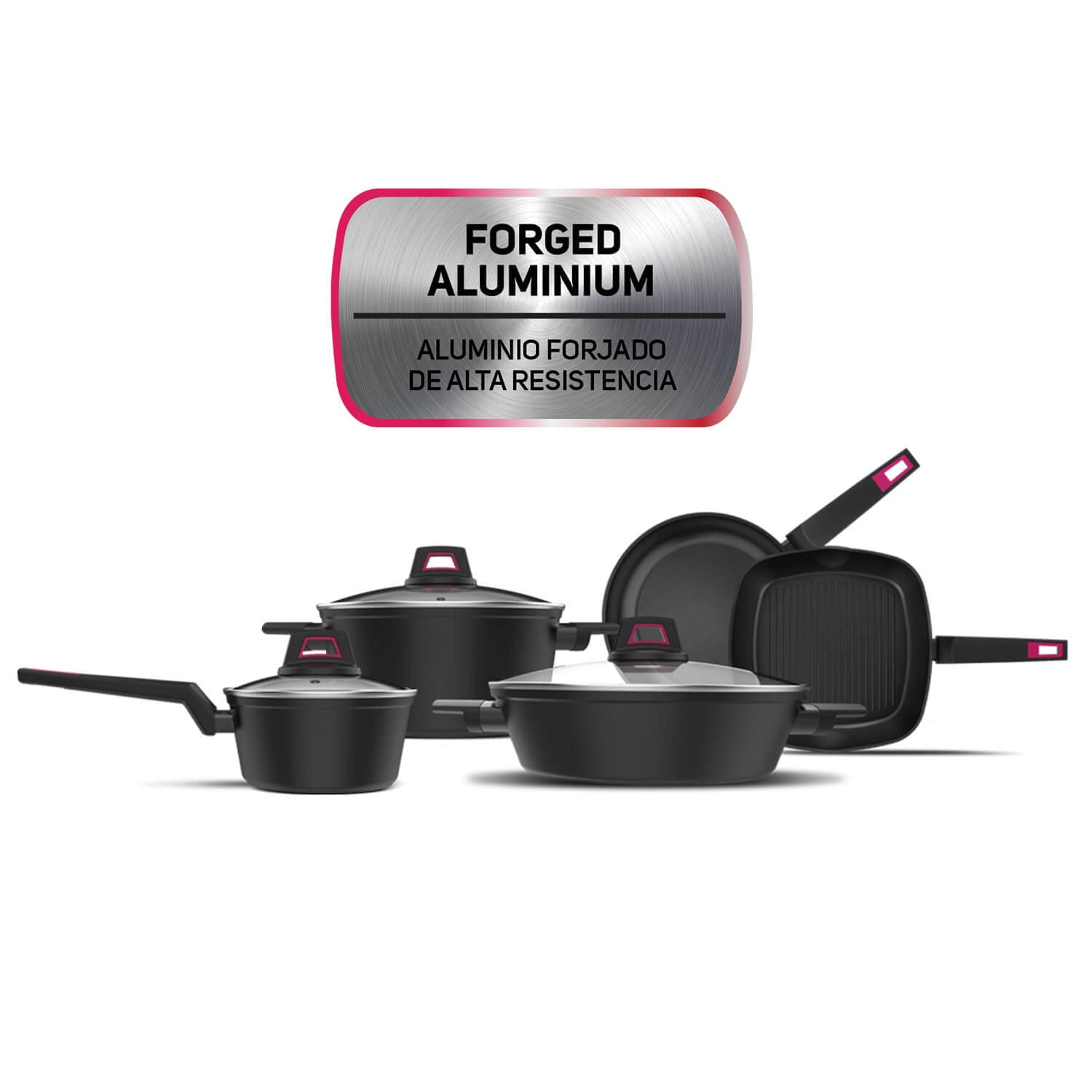 taurus-best-moments-18-cazo-de-aluminio-forjado-18-cm-antiadherente-con-tapa-apt image 7