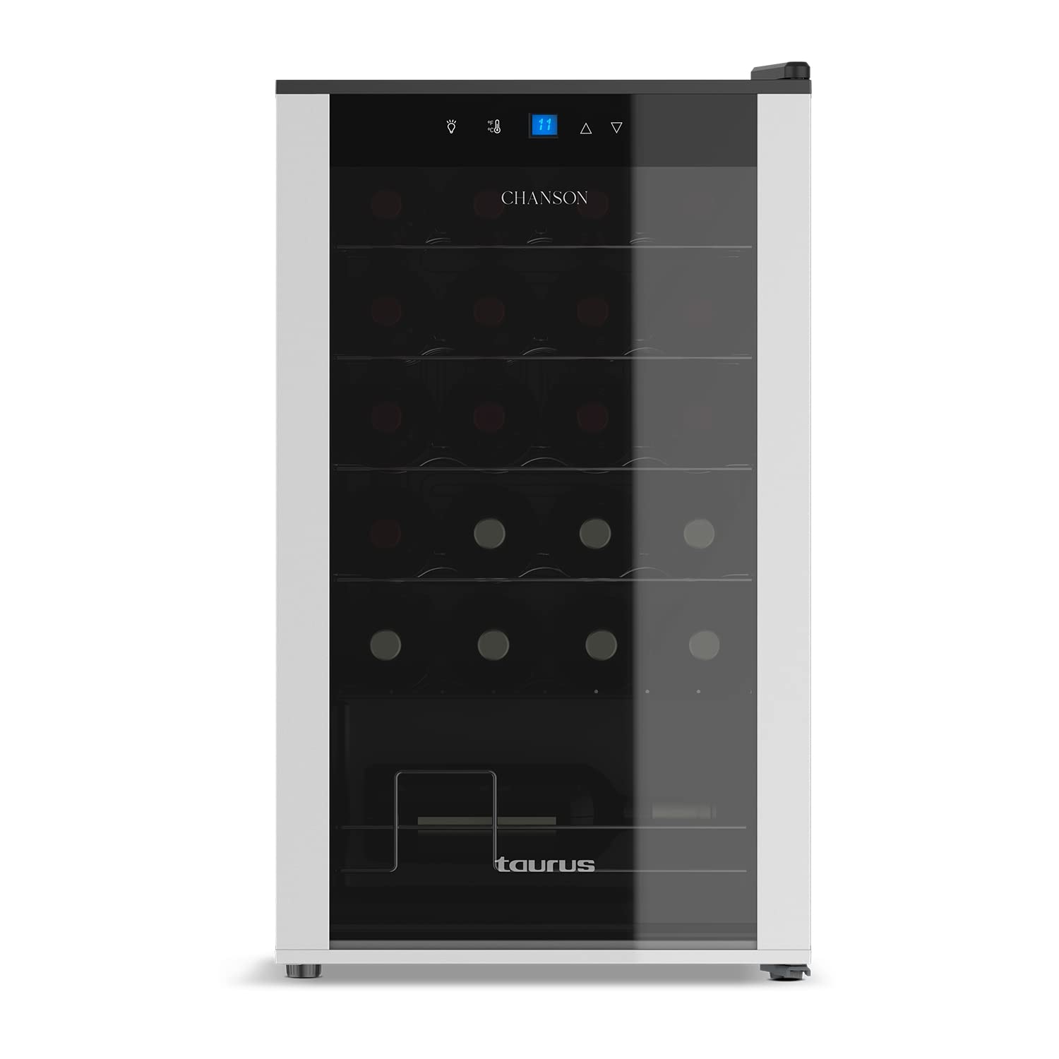 taurus-chanson-18-vinoteca-18-botellas-con-refrigeraci-n-por-compresor-doble-cri image 2