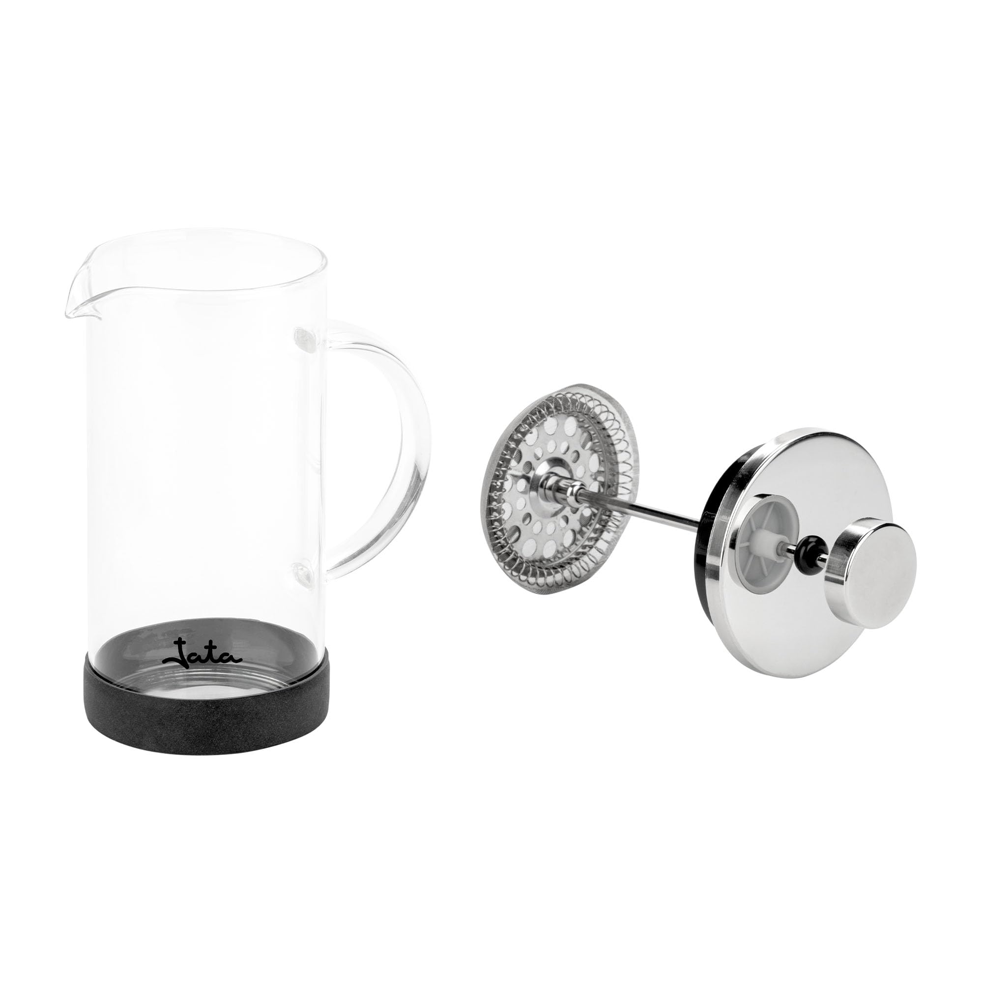 jata-hcaf1135-cafetera-de-mbolo-prensa-francesa-3-en-1-350-ml-vidrio-borosilicat image 3