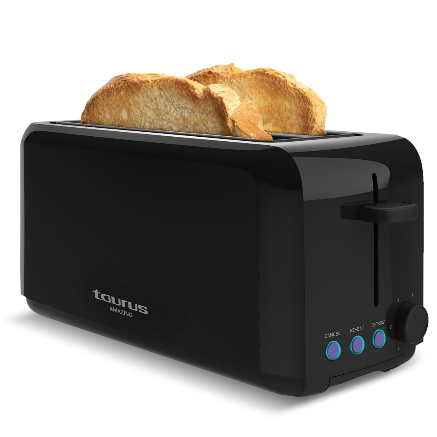 taurus-my-toast-duplo-tostadora-1450w-con-doble-ranura-larga-y-ancha-6-niveles-d image 7