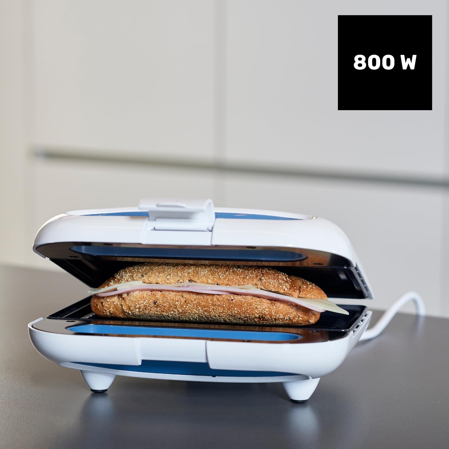 taurus-mysandwich-grill-sandwichera-el-ctrica-800-w-con-placas-grill-antiadheren image 5
