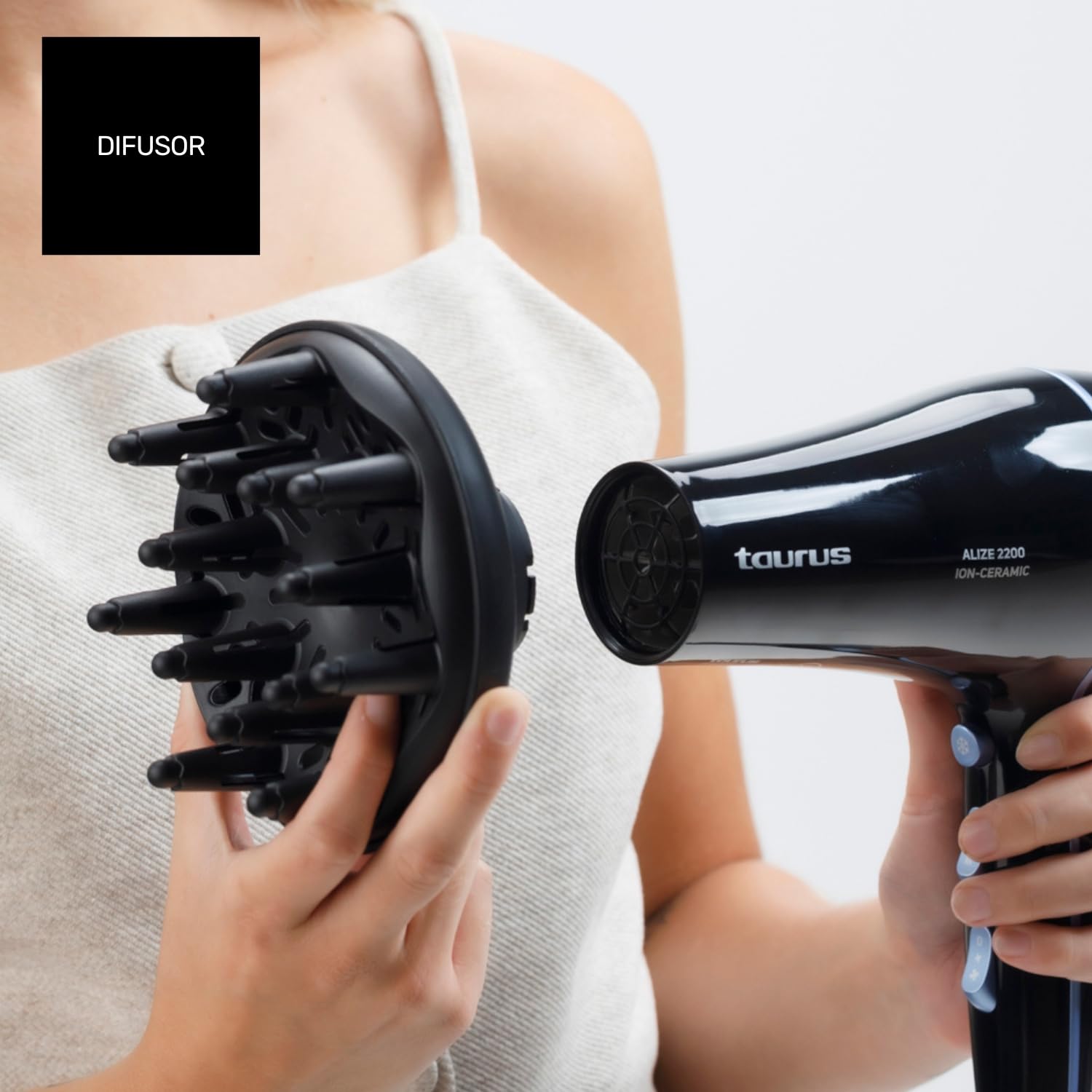 taurus-secador-de-pelo-2200w-secador-i-nico-y-cer-mico-con-difusor-concentrador- image 7