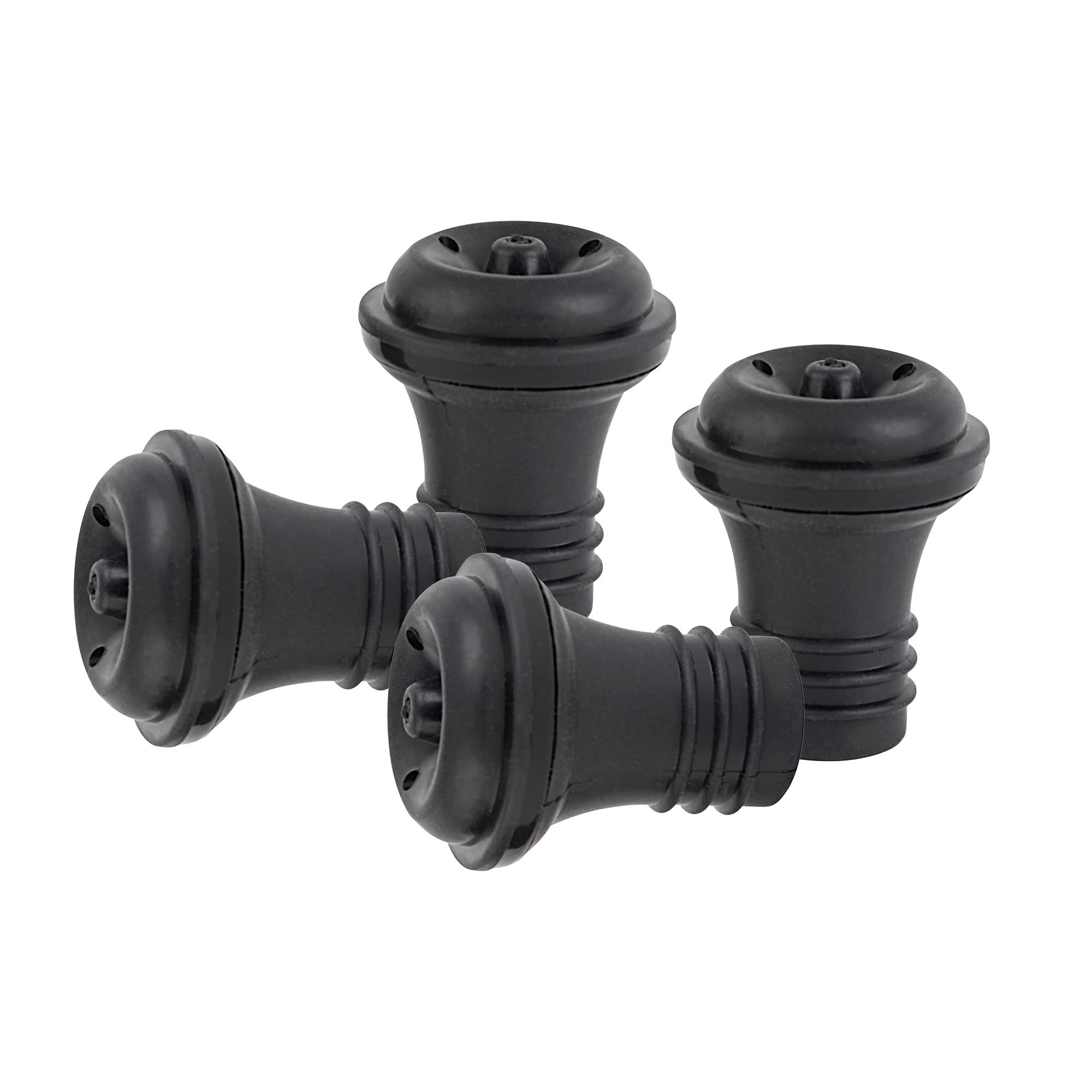 jata-hvin2215-set-de-4-tapones-de-vac-o-de-silicona-para-vino-reutilizables-cier image 1