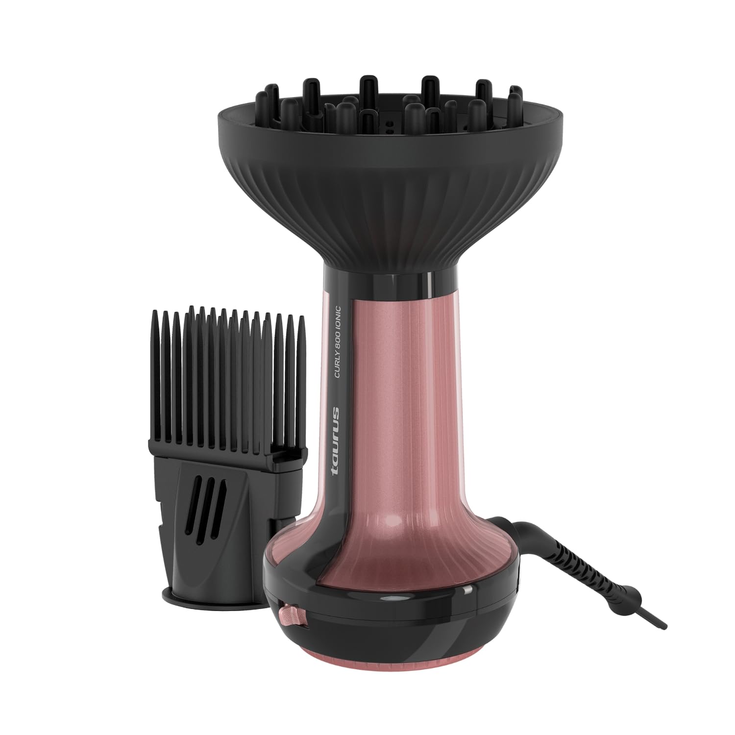 taurus-curly-800-ionic-difusor-de-aire-caliente-para-cabello-rizado-800w-tecnolo image 1