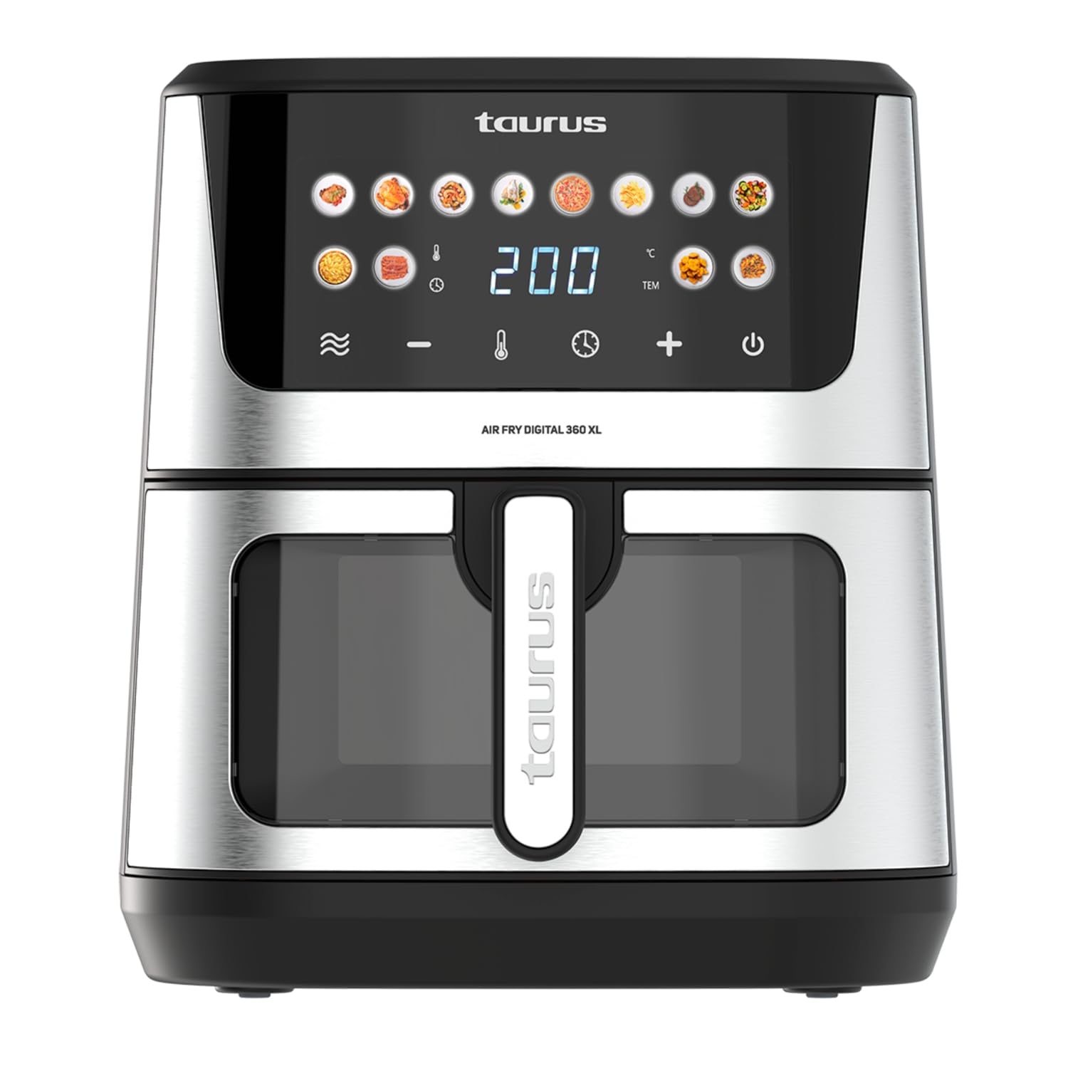 taurus-air-fry-digital-360-xl-freidora-de-aire-2100w-con-8-l-de-capacidad-12-pro image 1