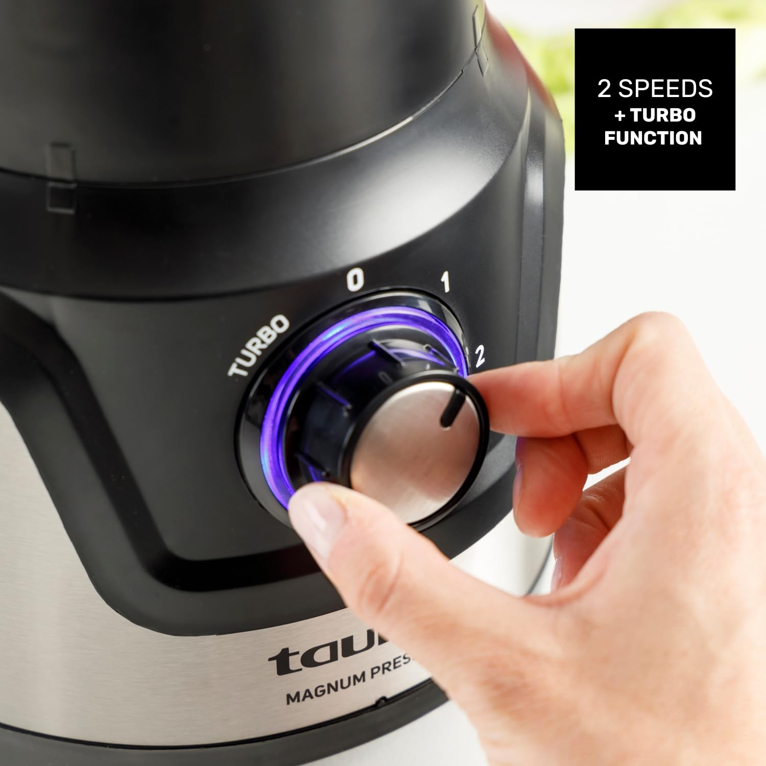 taurus-magnum-press-1500-batidora-de-vaso-con-jarra-de-cristal-1-5l-1500w-2-velo image 4