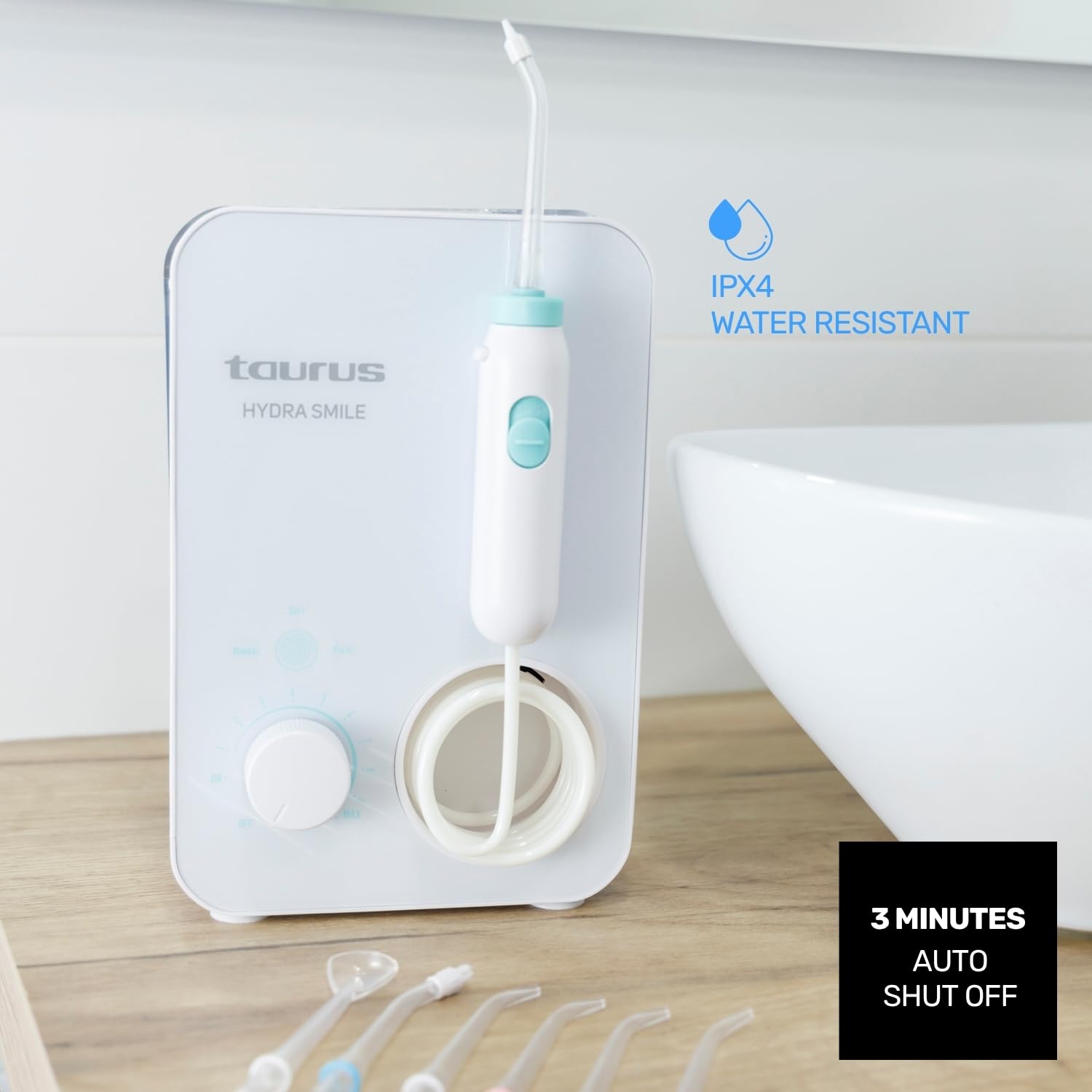 taurus-hydra-smile-irrigador-bucal-dental-20w-dep-sito-600-ml-10-niveles-de-pres image 7