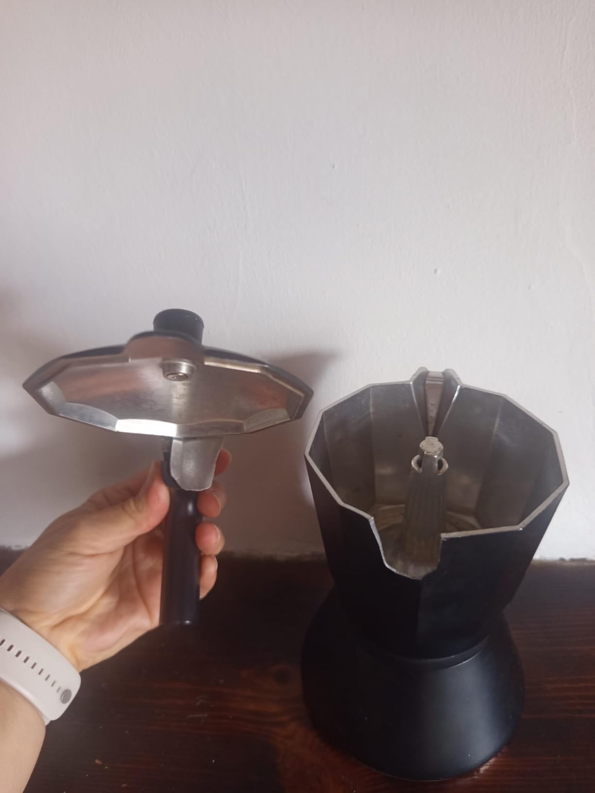 La tapa se afloja