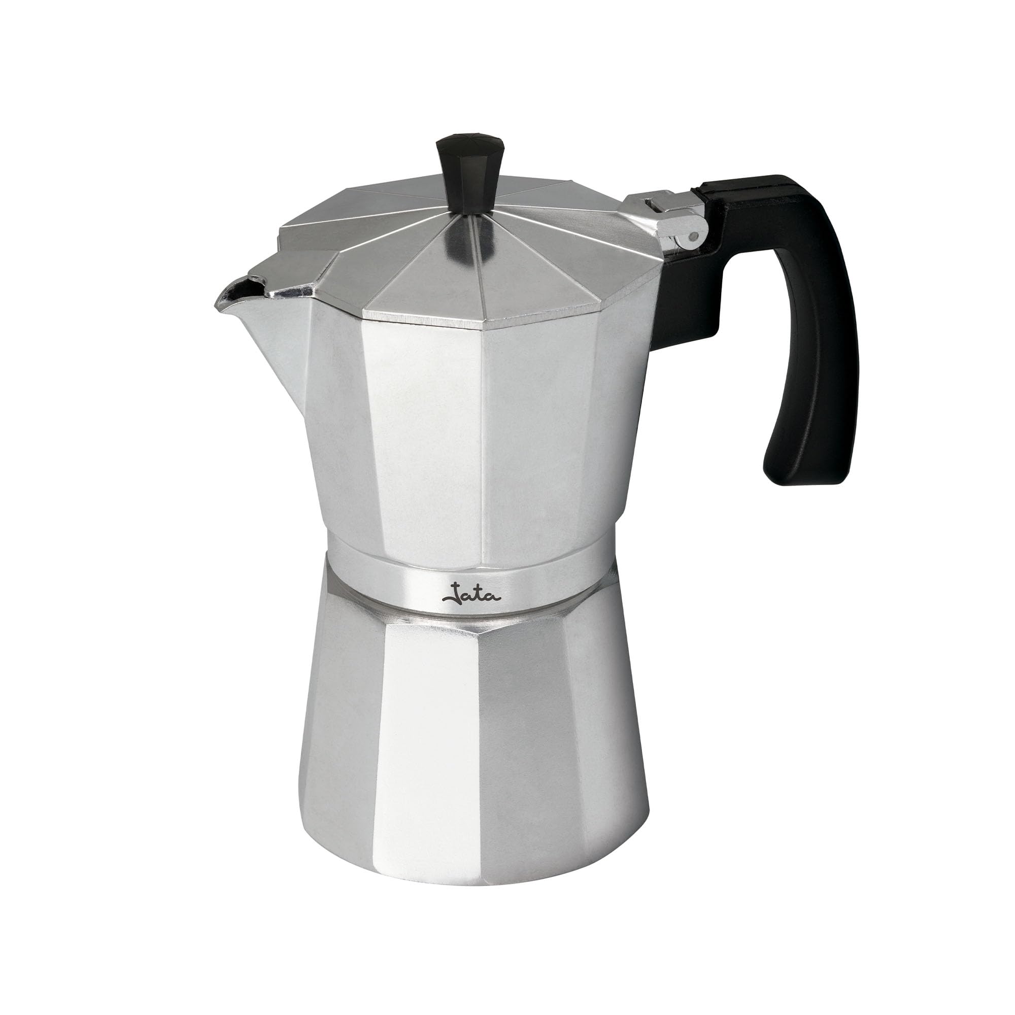 jata-cca12-cafetera-italiana-moka-de-aluminio-para-12-tazas-600-ml-apta-para-gas image 1