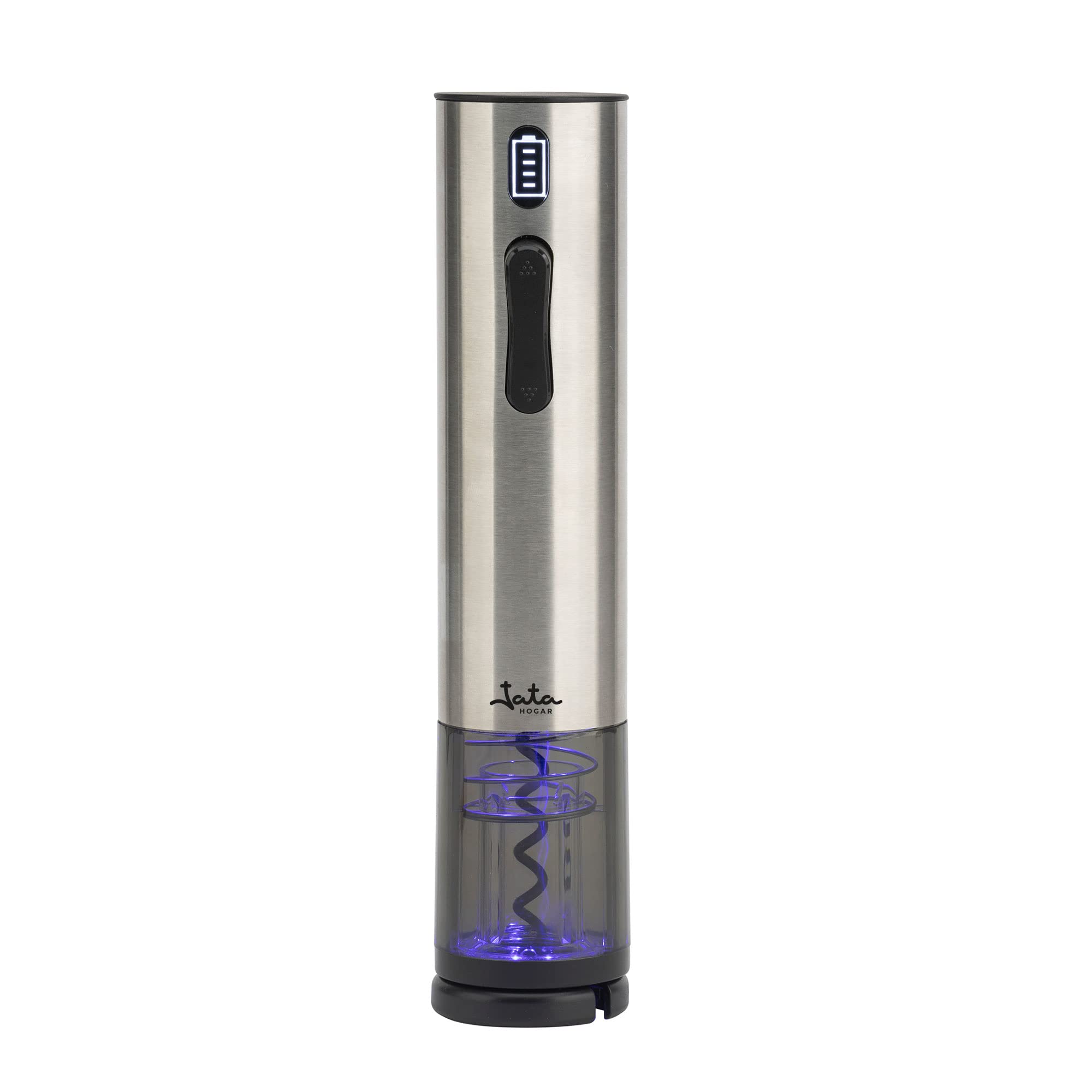 jata-hvin2201-sacacorchos-el-ctrico-recargable-usb-de-acero-inoxidable-autonom-a image 1