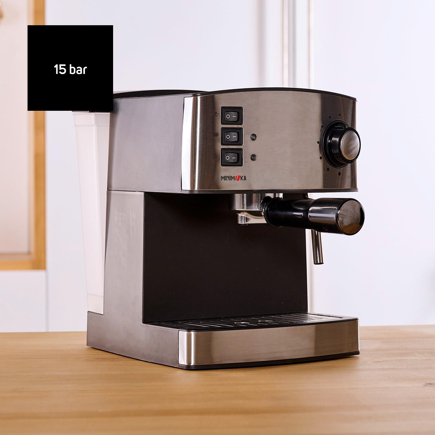 taurus-minimoka-cafetera-espresso-15-bares-con-2-cacillos-vaporizador-filtro-ext image 2
