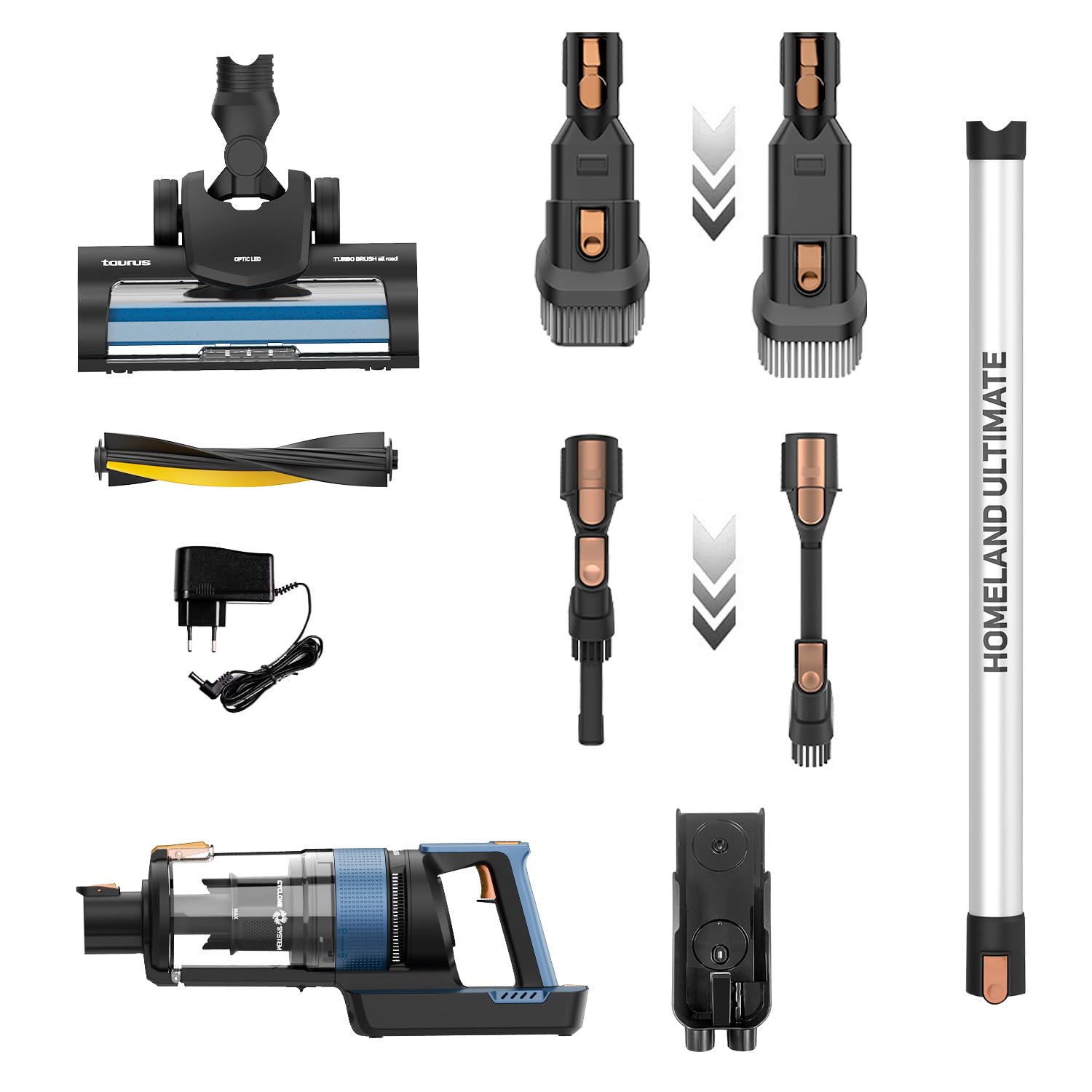 taurus-aspirador-escoba-homeland-ultimate-150w-21-000-pa-triple-advanced-filtrat image 2