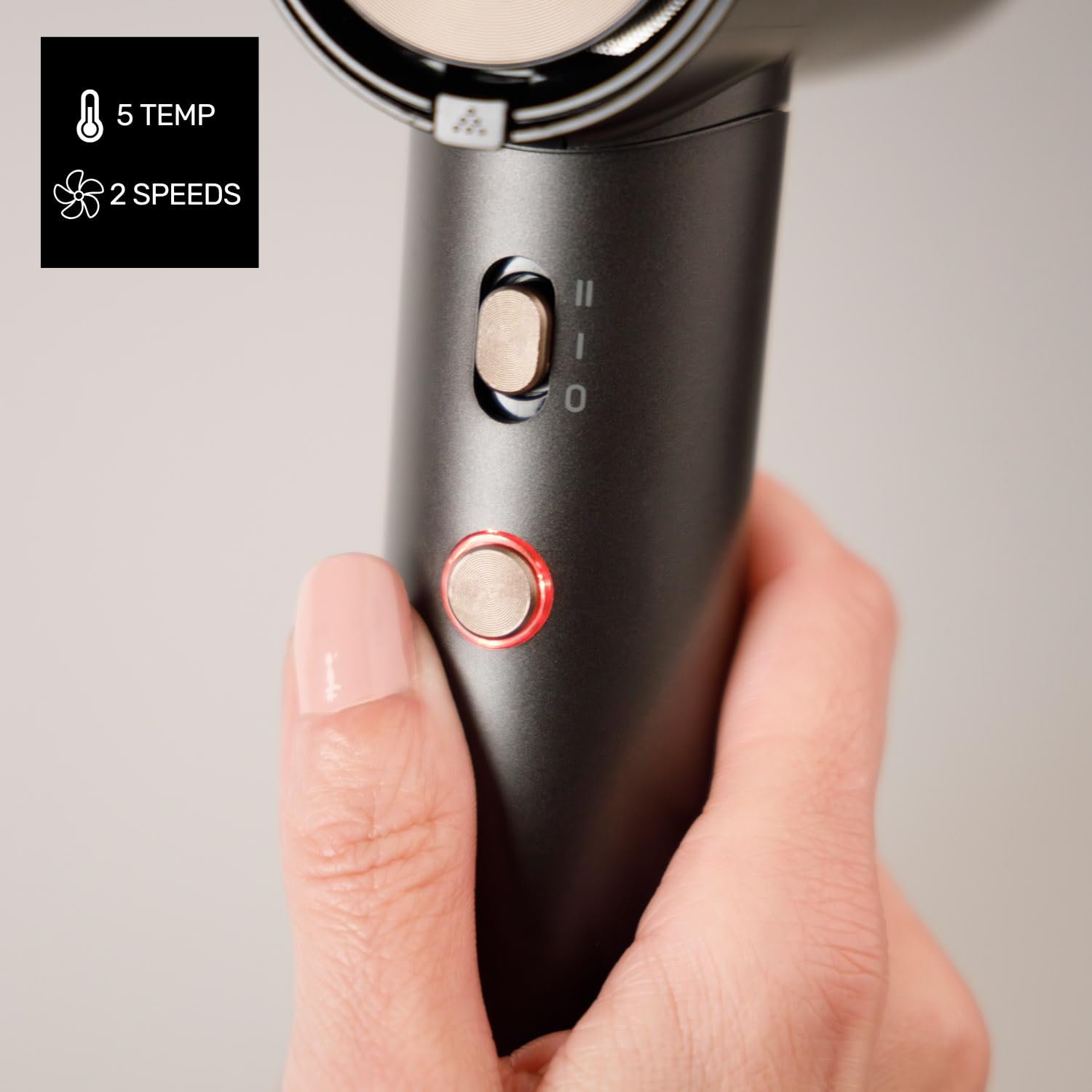 taurus-digital-force-compact-secador-de-pelo-con-motor-digital-2-velocidades-5-t image 4
