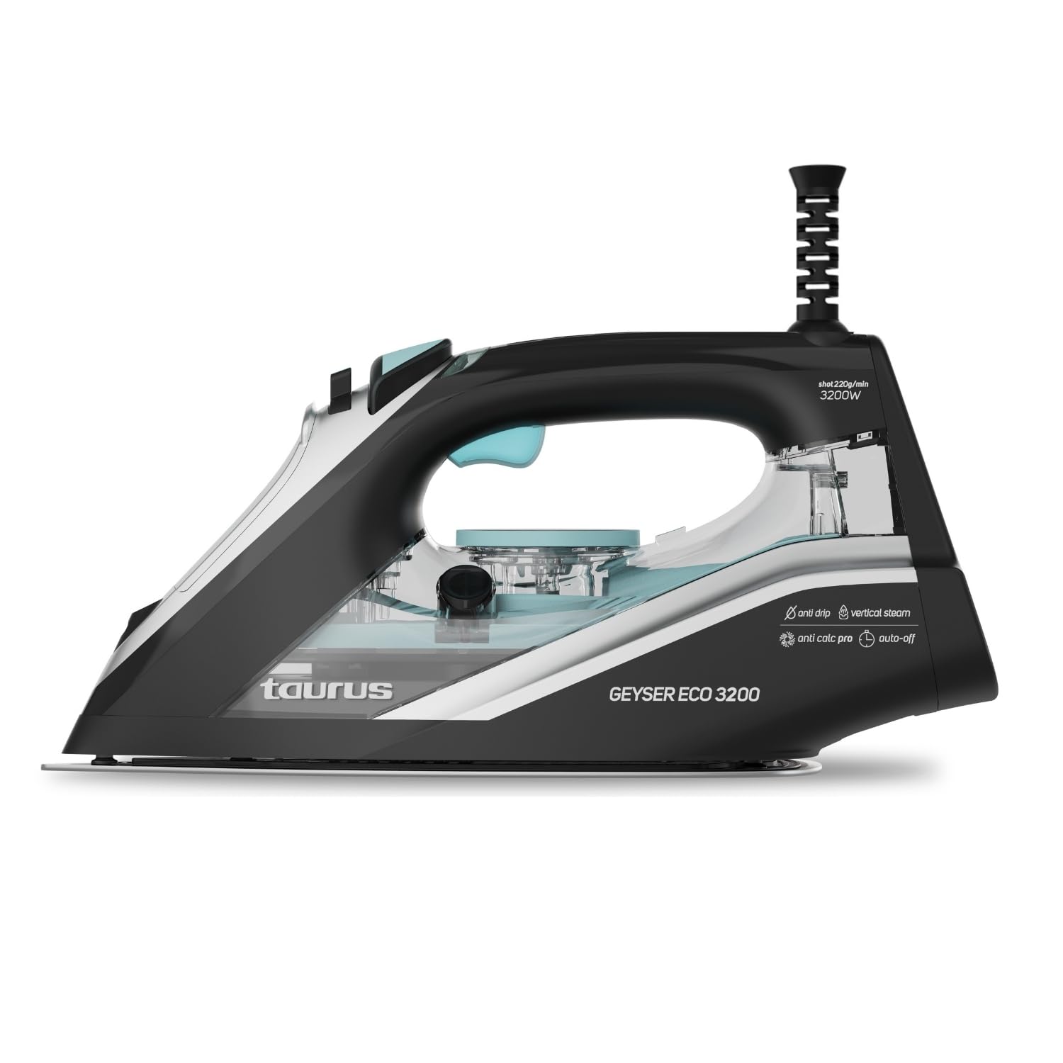 taurus-plancha-de-vapor-3200w-golpe-de-vapor-220-g-min-suela-ultra-x-slide-xl-an image 1