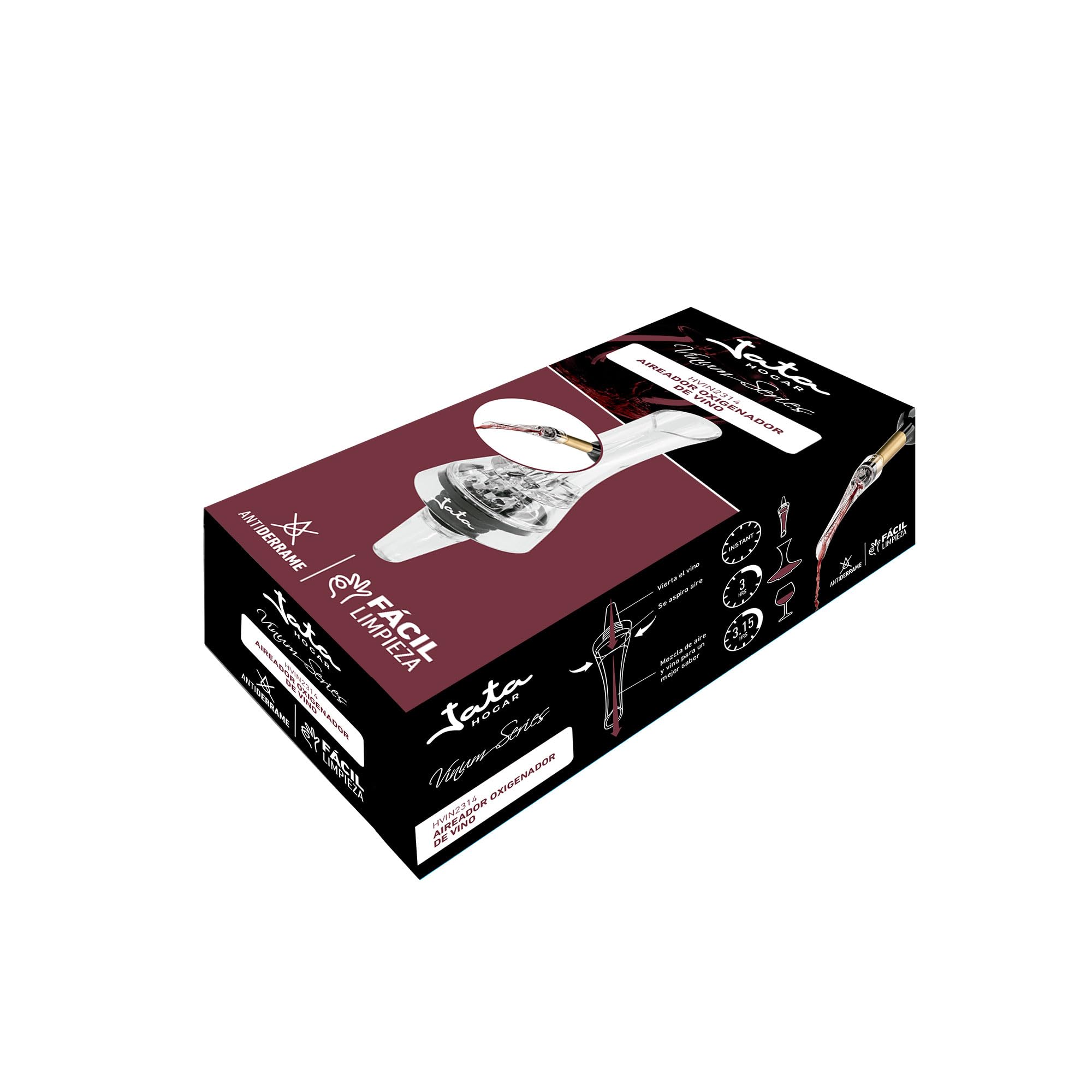 jata-hvin2314-decantador-de-vino-con-aireador-instant-neo-y-vertedor-antigoteo image 7