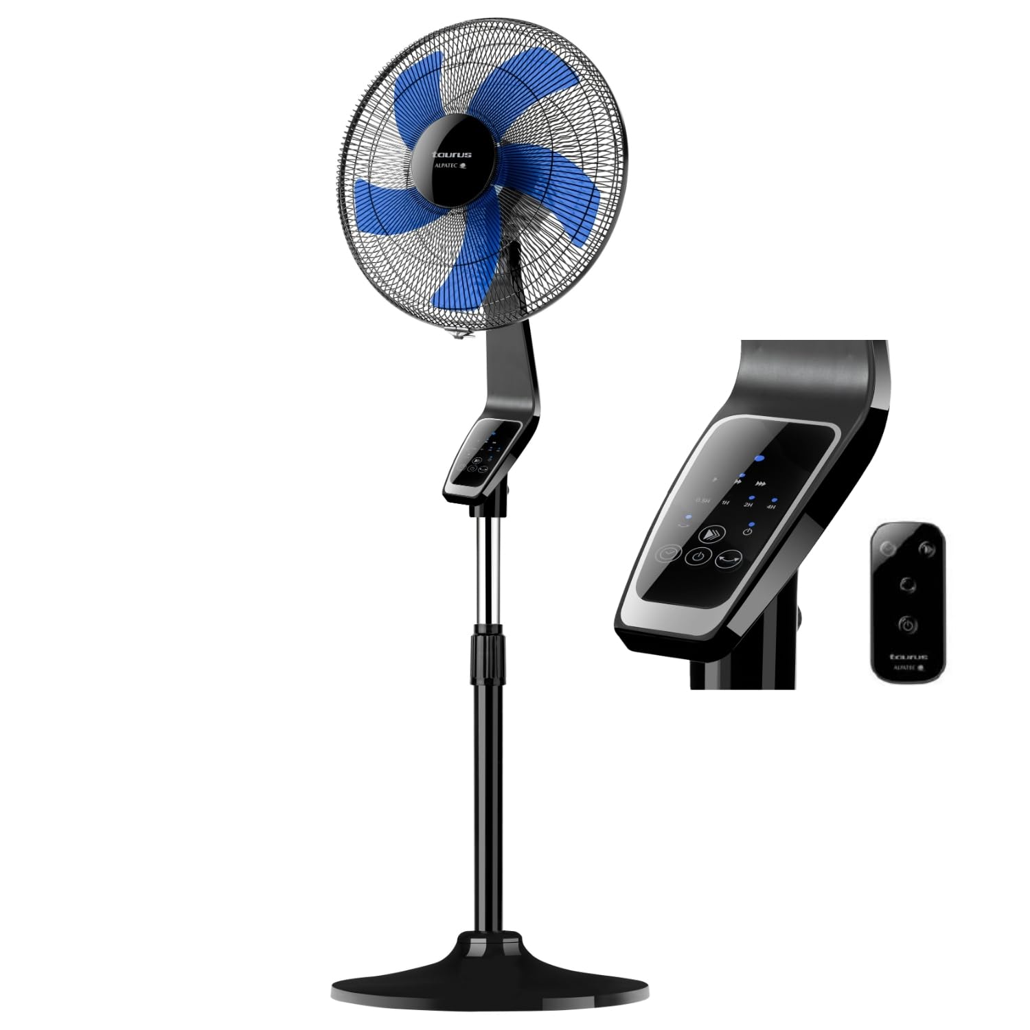 taurus-boreal-16cr-digital-ventilador-de-pie-50-w-de-40-cm-con-mando-a-distancia image 1